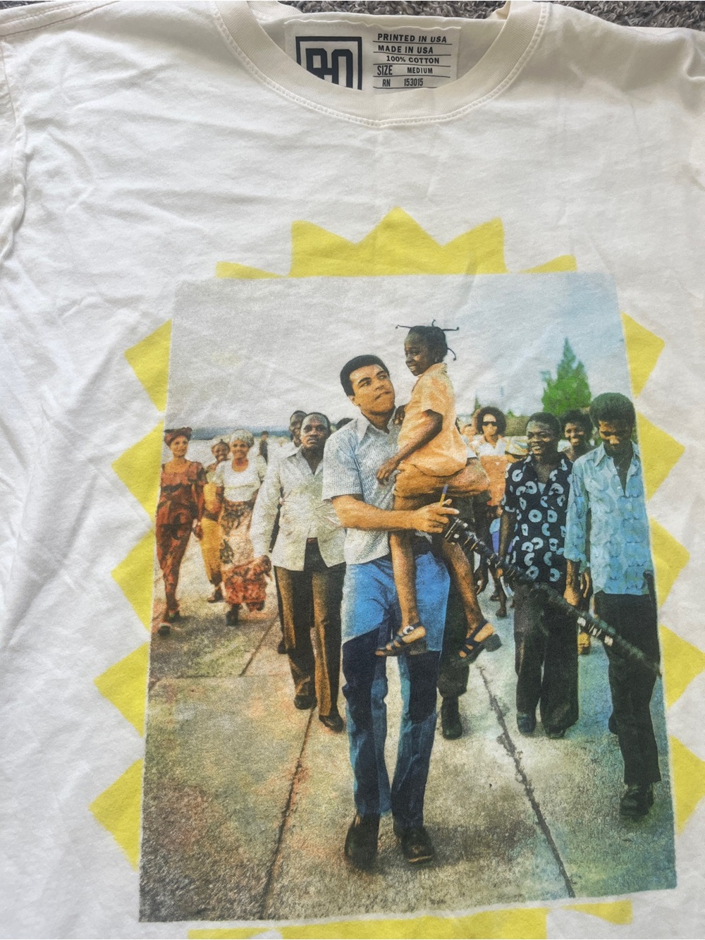 Roots of Fight Muhammad Ali size medium - new 
Off white Graphic Men’s t-shirt